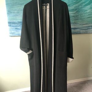Tahari sweater coat